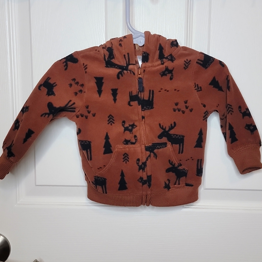 Zip-up Fleece Hoodie
